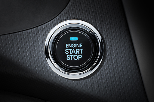 زر تشغيل المحرك وإيقافه