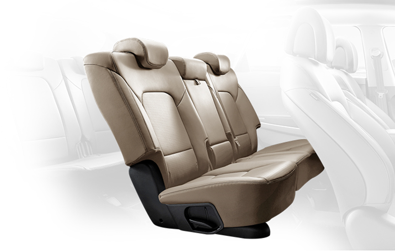 خاصية التنوع بوضعيات المقعد السبعة