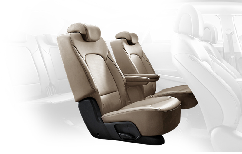 خاصية التنوع بوضعيات المقعد الستة