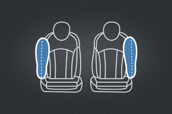 وسائد هواء أمامية جانبية