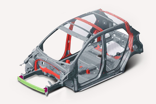 Closer view of tire with tire pressure monitoring system