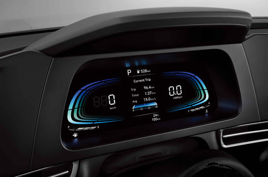 The new Elantra Cluster (4.2-inch color LCD)