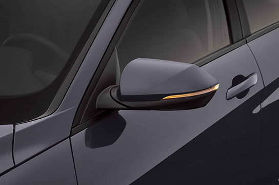 The new Elantra Exterior Sideview Mirrors