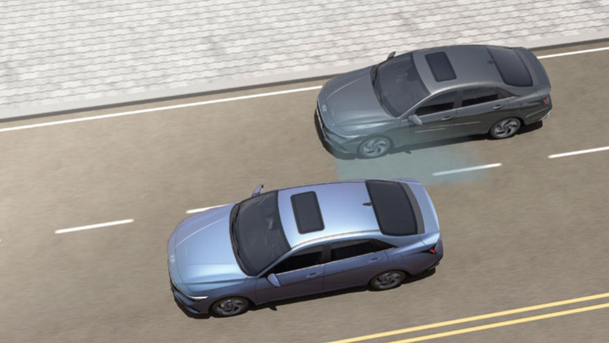 Blind-Spot Collision-Avoidance Assist (BCA)