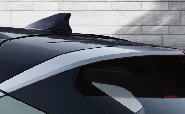 Dual tone roof, sharp connecting chrome line