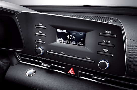 Elantra basic audio system