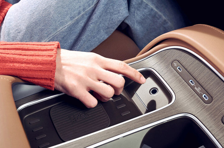 Close-up of the Fingerprint Recognition