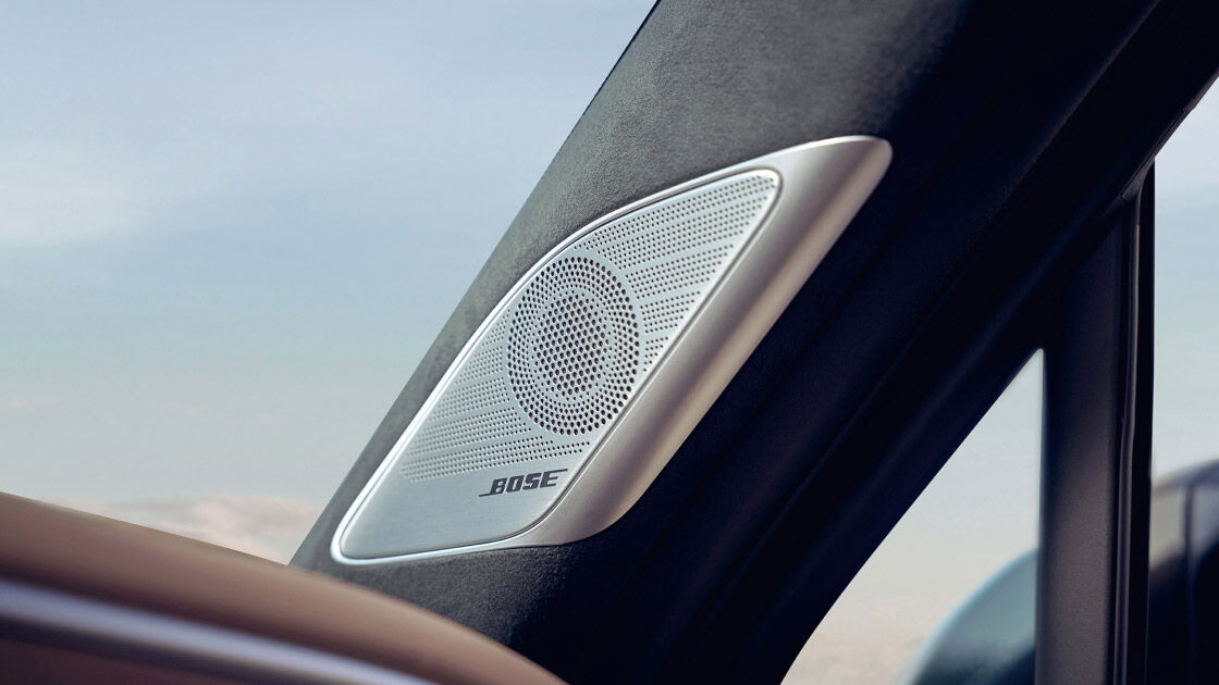 Close-up of the BOSE premium speaker in the all-new PALISADE